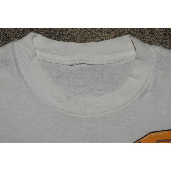 Vintage 1990 Cam Neely Salem Sportswear Boston Bruins Caricature T-Shirt Small - Picture 5 of 8